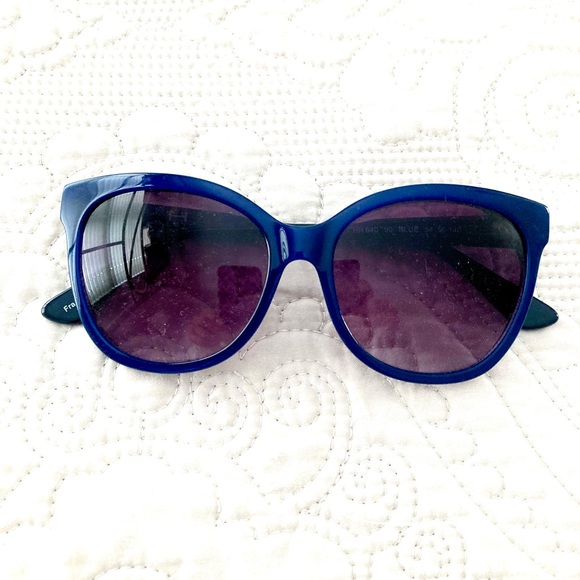 H by Halston Accessories - Authentic Halston Cat Eye Blue Suglasses
